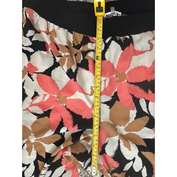 Calvin Klein Wide leg floral print pull on pants lightweight size 2X - Picture 8 of 9